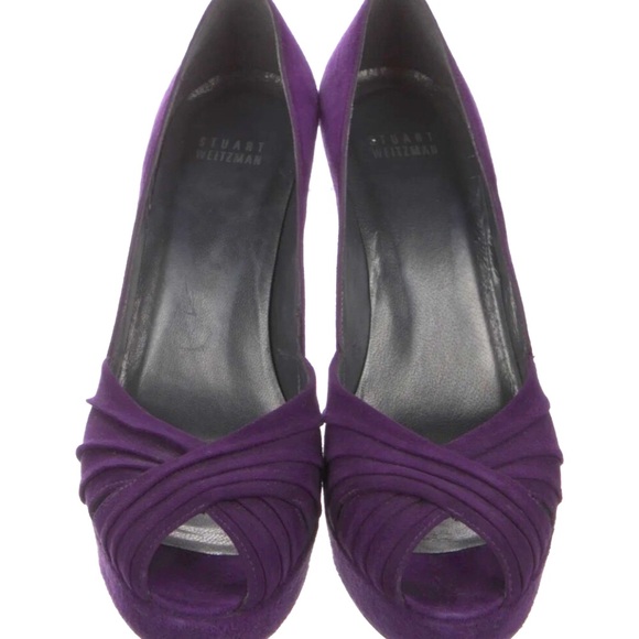 Stuart Weitzman Peep toe Pumps - Picture 1 of 8